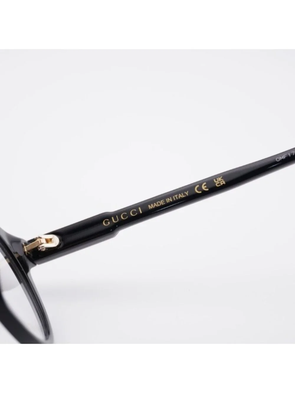 Gucci GG1822O 001 Eyeglasses Black 50mm Square Frame